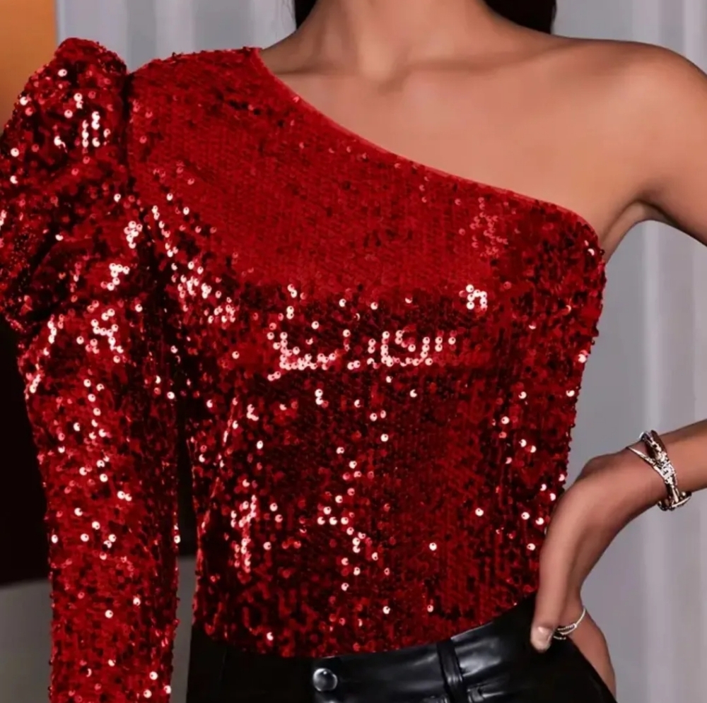 Sequin Blouse